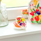 Pylones Aynalı Katlanabilir Saç Fırçası - Lady Retro - Tulipes