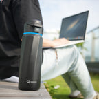 WaterH Boost Akıllı Termos - Hidrasyon Takibi Yapan, Yalıtımlı 0.95 L Akıllı Su Şişesi - Siyah