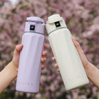 WaterH Boost Akıllı Termos - Hidrasyon Takibi Yapan, Yalıtımlı 0.7 L Akıllı Su Şişesi - Mor