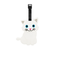 Beyaz Kedi Valiz Etiketi