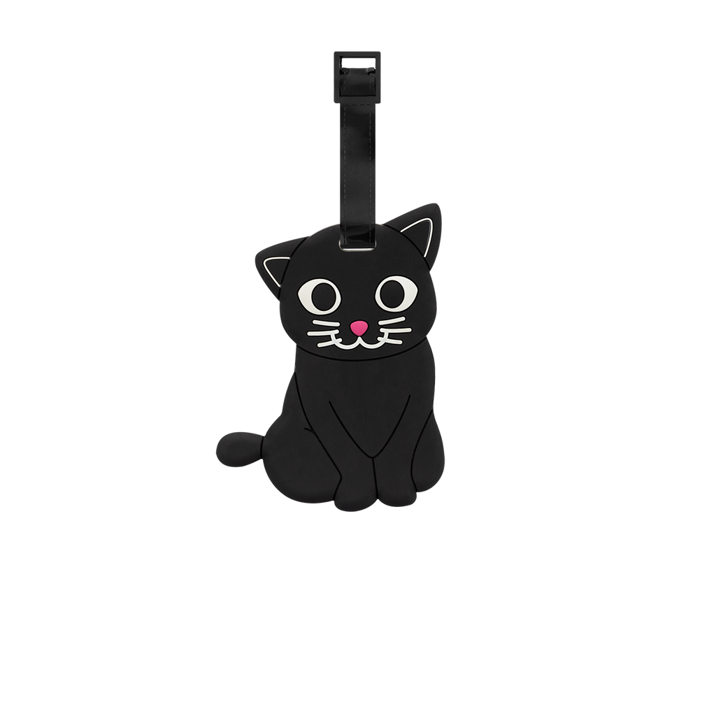 Siyah Kedi Valiz Etiketi