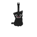 Siyah Kedi Valiz Etiketi