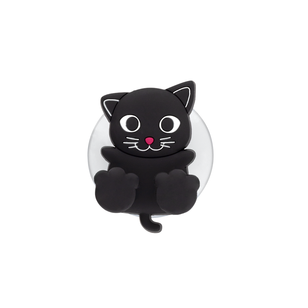 Siyah Kedi iş Fırçası Tutacağı