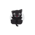 Siyah Kedi iş Fırçası Tutacağı