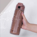 WaterH Boost Akıllı Termos - Hidrasyon Takibi Yapan, Yalıtımlı 0.7 L Akıllı Su Şişesi - Kahverengi