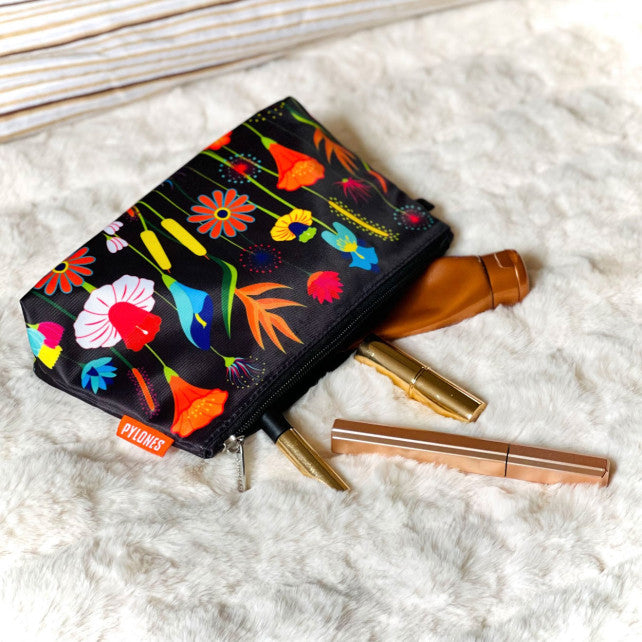 Pylones Makyaj Çantası - Zip Glam - Jardin Fleuri