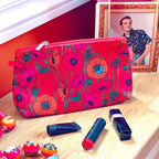 Pylones Makyaj Çantası - Zip Glam - Coquelicots
