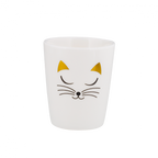 white cat tazzina