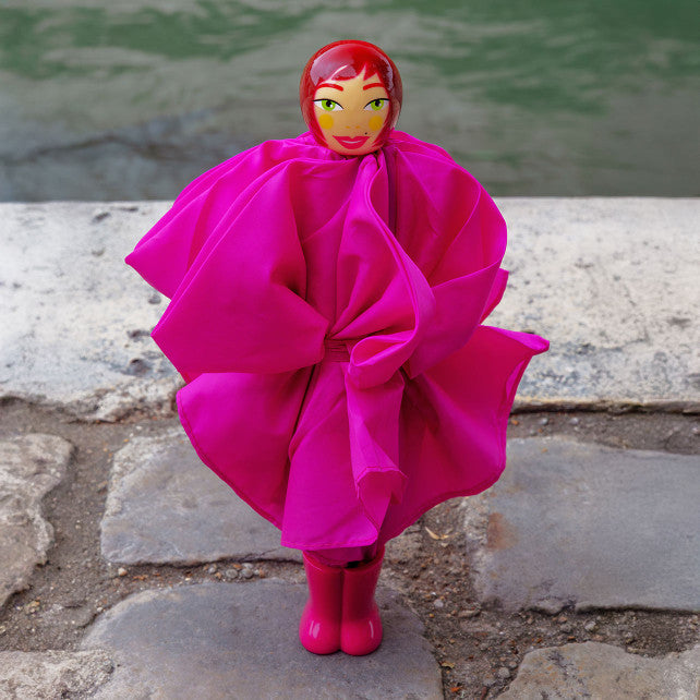 Pylones Kompakt Şemsiye - Rain Parade - Pembe