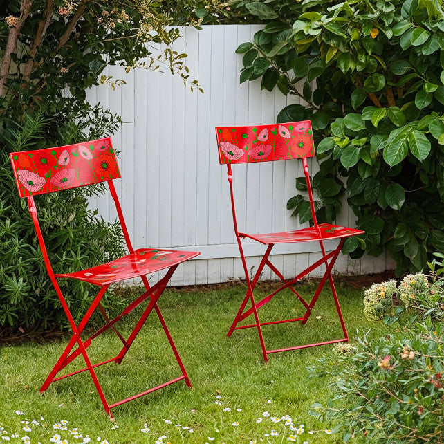 Pylones Bahçe Sandalyesi Garden Paradise - Coquelicots