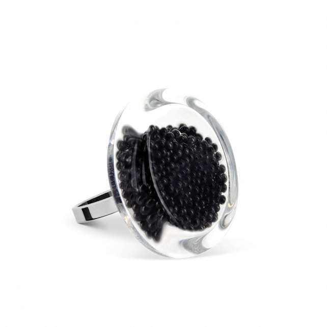 Siyah Cachou Mini Billes