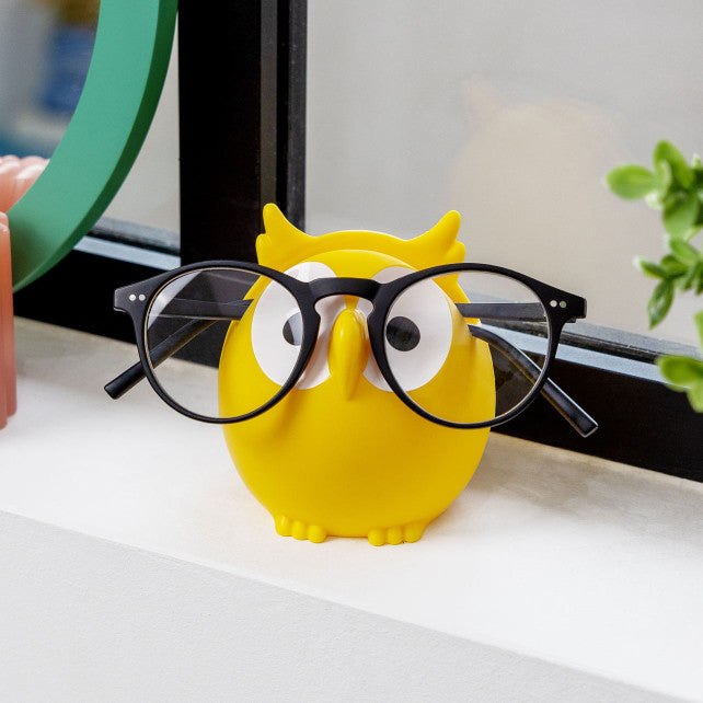 Pylones Gözlük Tutucu - Owl - Sarı
