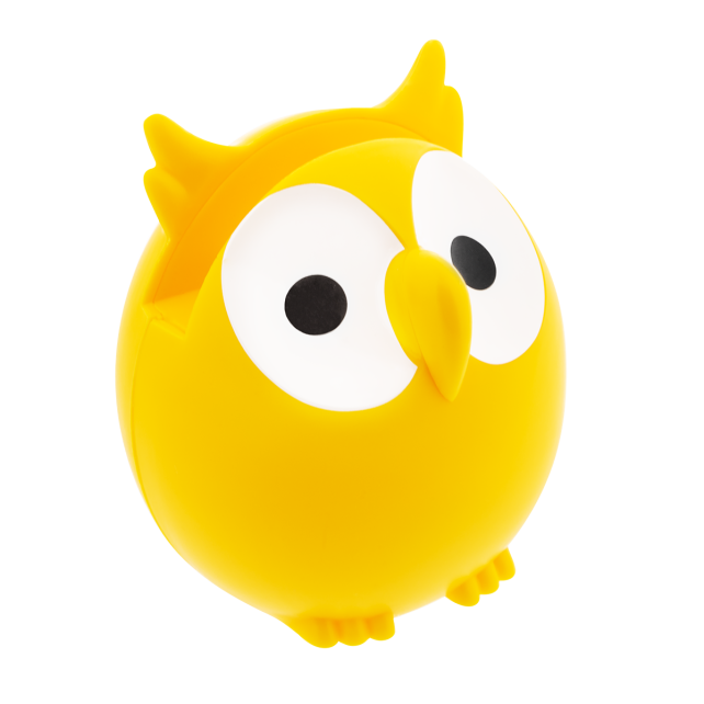 Pylones Gözlük Tutucu - Owl - Sarı