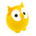 Pylones Gözlük Tutucu - Owl - Sarı