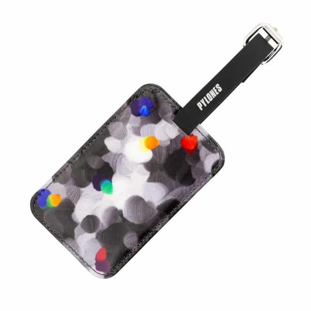 Pylones Valiz / Çanta Etiketi - Voyage - Black Palette