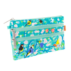 Pylones 3 Fermuarlı Çanta - Zip It - Birds