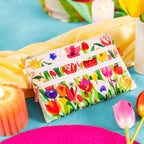Pylones 3 Fermuarlı Çanta - Zip It - Tulipes
