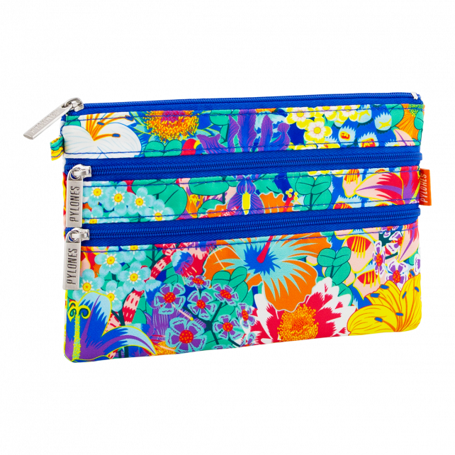 Pylones 3 Fermuarlı Çanta - Zip It - Bouquet
