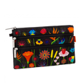 Pylones 3 Fermuarlı Çanta - Zip It - Jardin Fleuri