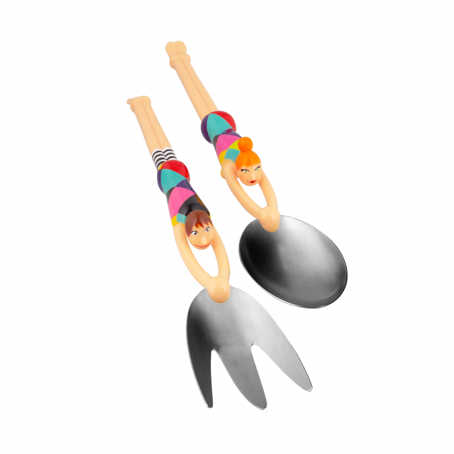 Pylones Salata Servis Seti - Quelle Salade - Arlequin
