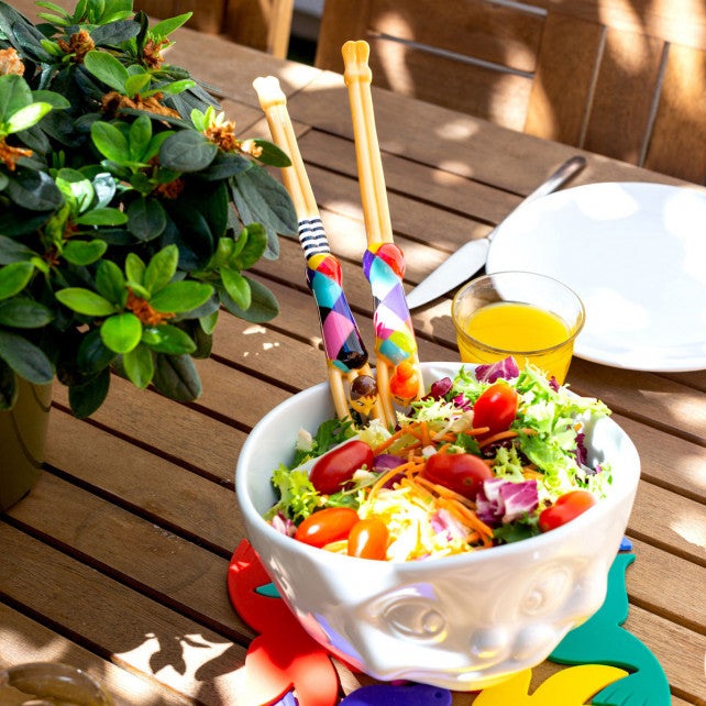Pylones Salata Servis Seti - Quelle Salade - Arlequin