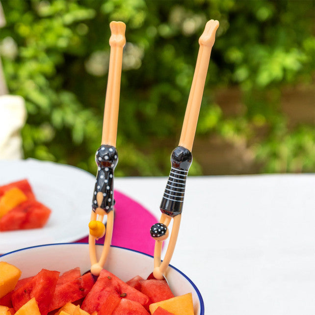 Pylones Salata Servis Seti - Quelle Salade - Black