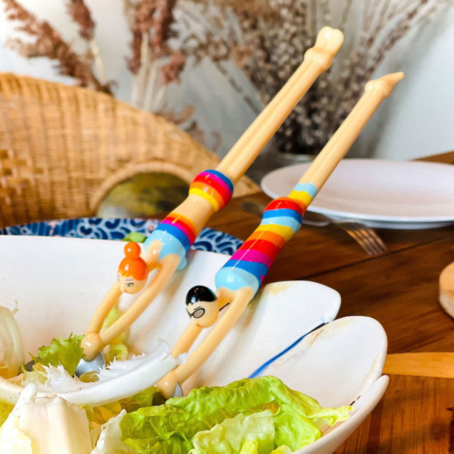 Pylones Salata Servis Seti - Quelle Salade - Rainbow