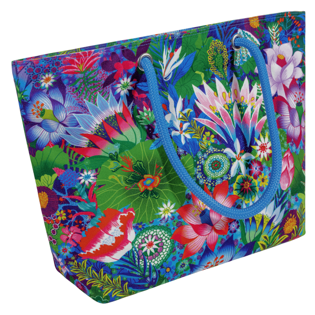 Pylones Alışveriş Çantası - My Daily Bag - Fleurs d'eau