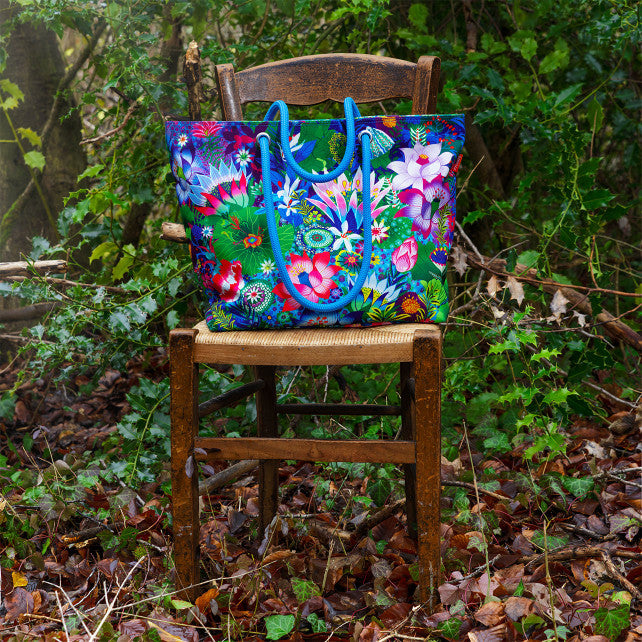 Pylones Alışveriş Çantası - My Daily Bag - Fleurs d'eau
