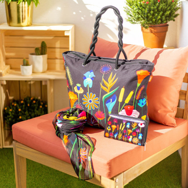 Pylones Alışveriş Çantası - My Daily Bag - Jardin Fleuri