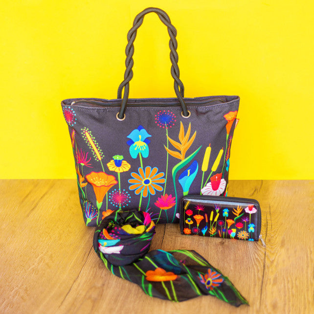 Pylones Alışveriş Çantası - My Daily Bag - Jardin Fleuri