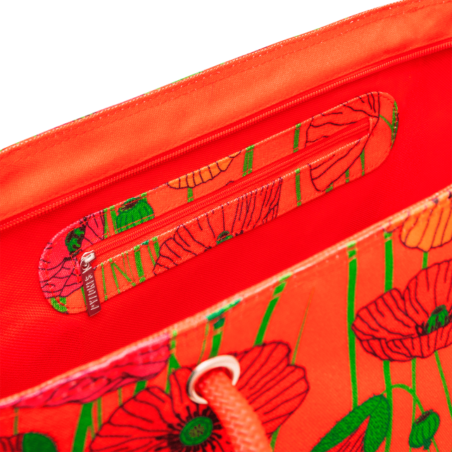 Pylones Alışveriş Çantası - My Daily Bag - Coquelicots