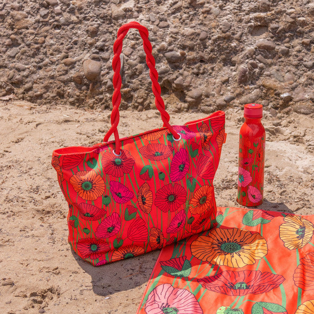 Pylones Alışveriş Çantası - My Daily Bag - Coquelicots
