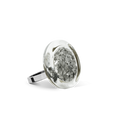 Silver Cachou Nano Paillettes