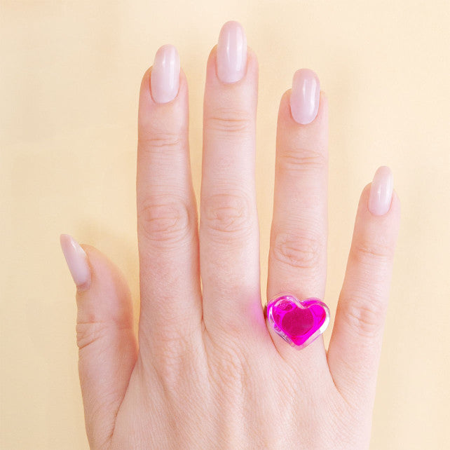 Fuşya Coeur Nano transparent