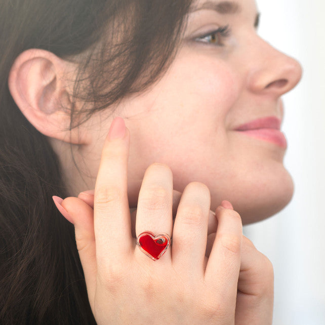 Kırmızı Coeur Nano transparent