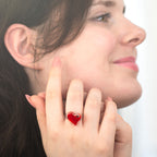 Kırmızı Coeur Nano transparent