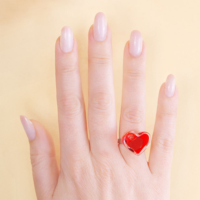 Kırmızı Coeur Nano transparent