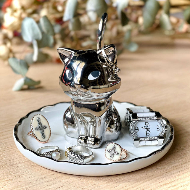 Pylones Takı Standı - Glam Cat - Silver