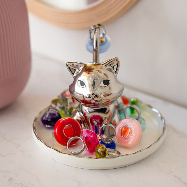 Pylones Takı Standı - Glam Cat - Silver