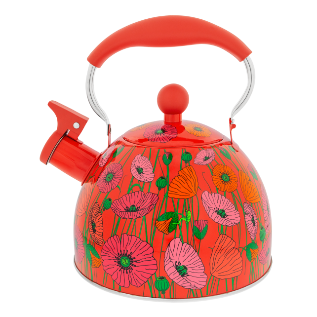 Pylones Düdüklü Kettle 1,8 L - Sifflothe - Coquelicots