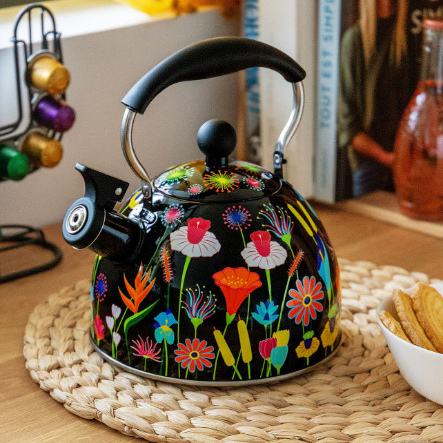 Pylones Düdüklü Kettle 1,8 L - Sifflothe - Jardin Fleuri