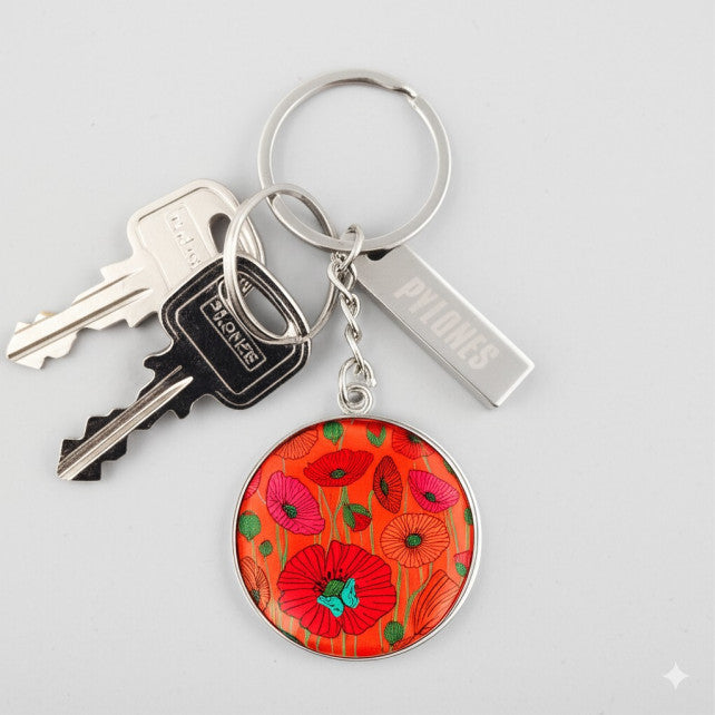 Pylones Anahtarlık - My Keys - Coquelicots