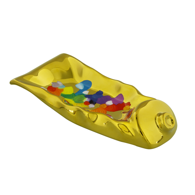 Pylones Dekoratif Düzenleyici - Drop Art - Chrome Gold