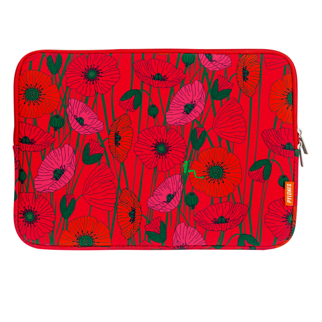 Pylones 14" Laptop Kılıfı - Neoffice - Coquelicots