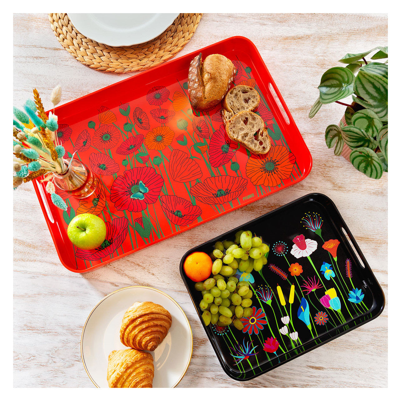 Coquelicots Pylones Servis Tepsisi Lifestyle - 3