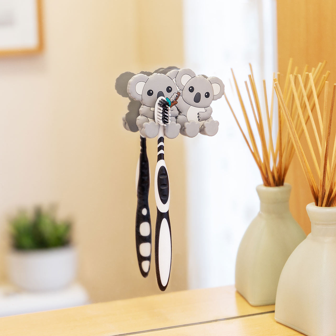 Pylones 2'li Diş Fırçası Tutucu – Pylones Ani-Toothi