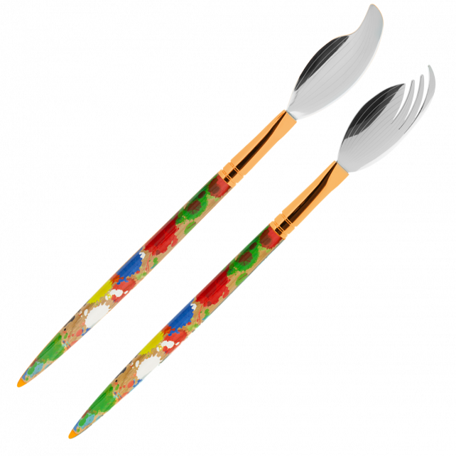 Pylones Salata Servis Seti - Atelier d'artiste