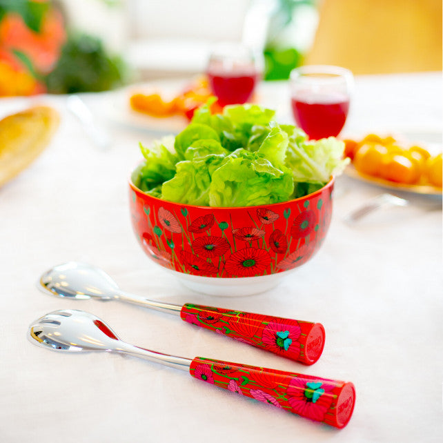 Pylones Servis Seti - Banquet - Coquelicots