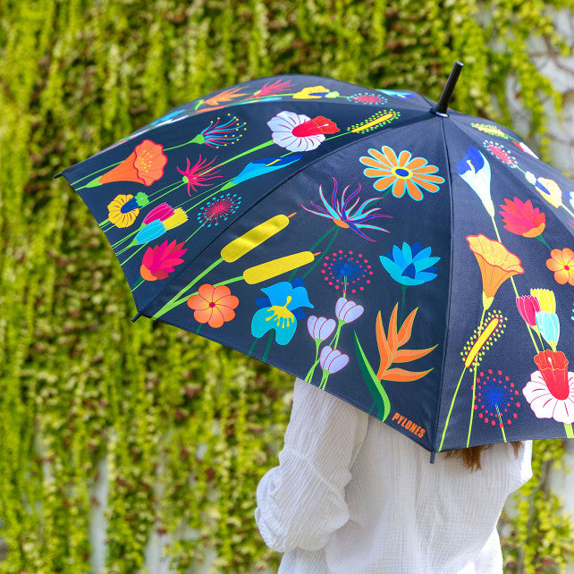 Jardin fleuri Baston Şemsiye